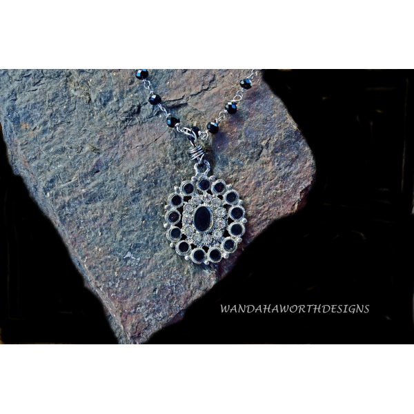 Restored vintage 1920's pendant