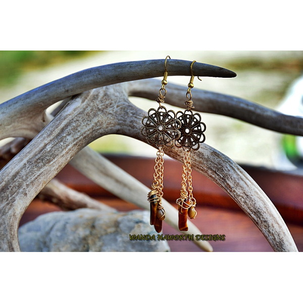 Brass earwires