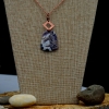 Amethyst Quartz Citrine pendant